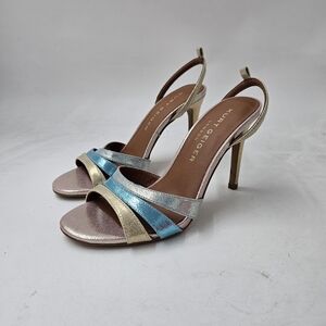✨ Kurt Geiger London Brixton Metallic Stiletto Sandals ✨